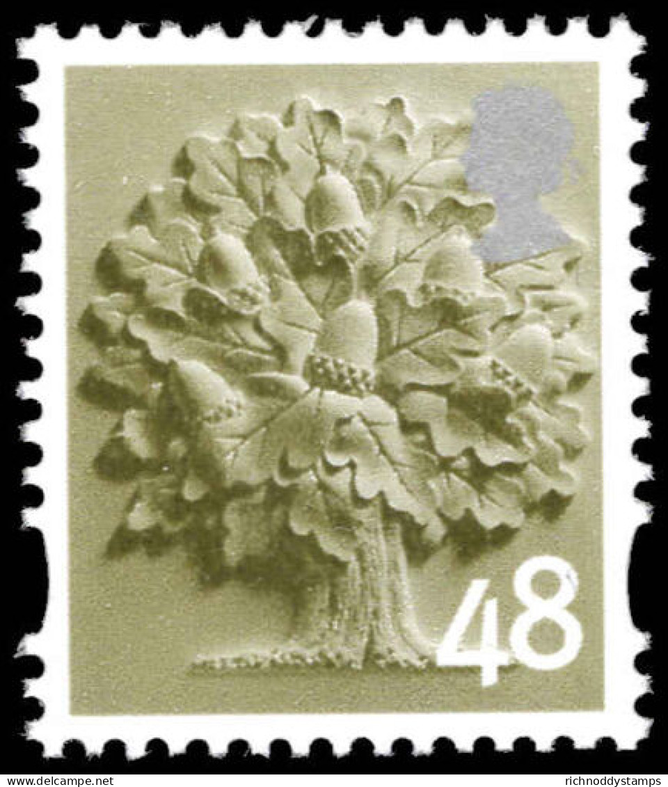 England 2003-16 48p English Oak Tree Unmounted Mint. - Inglaterra