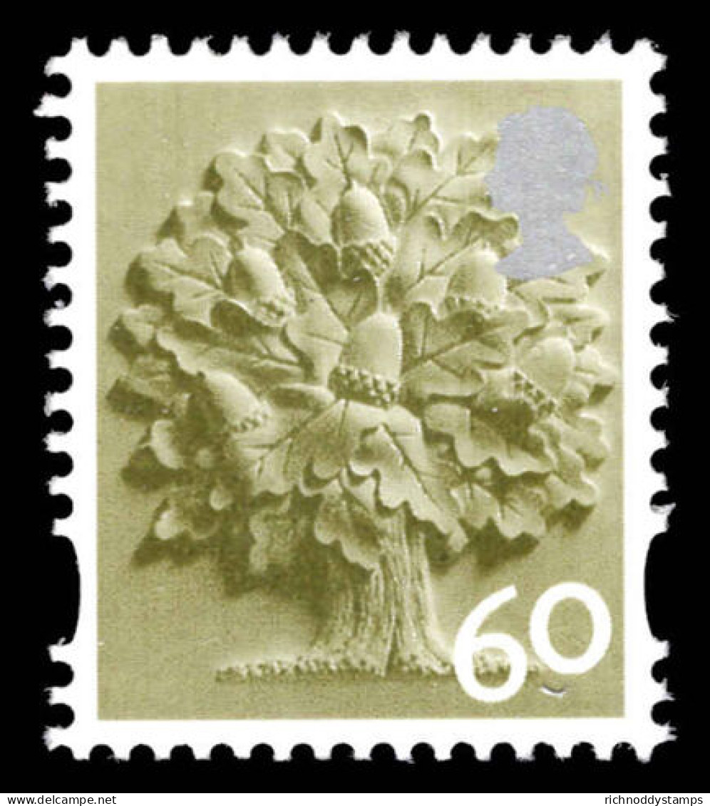 England 2003-16 60p English Oak Tree Unmounted Mint. - Inghilterra