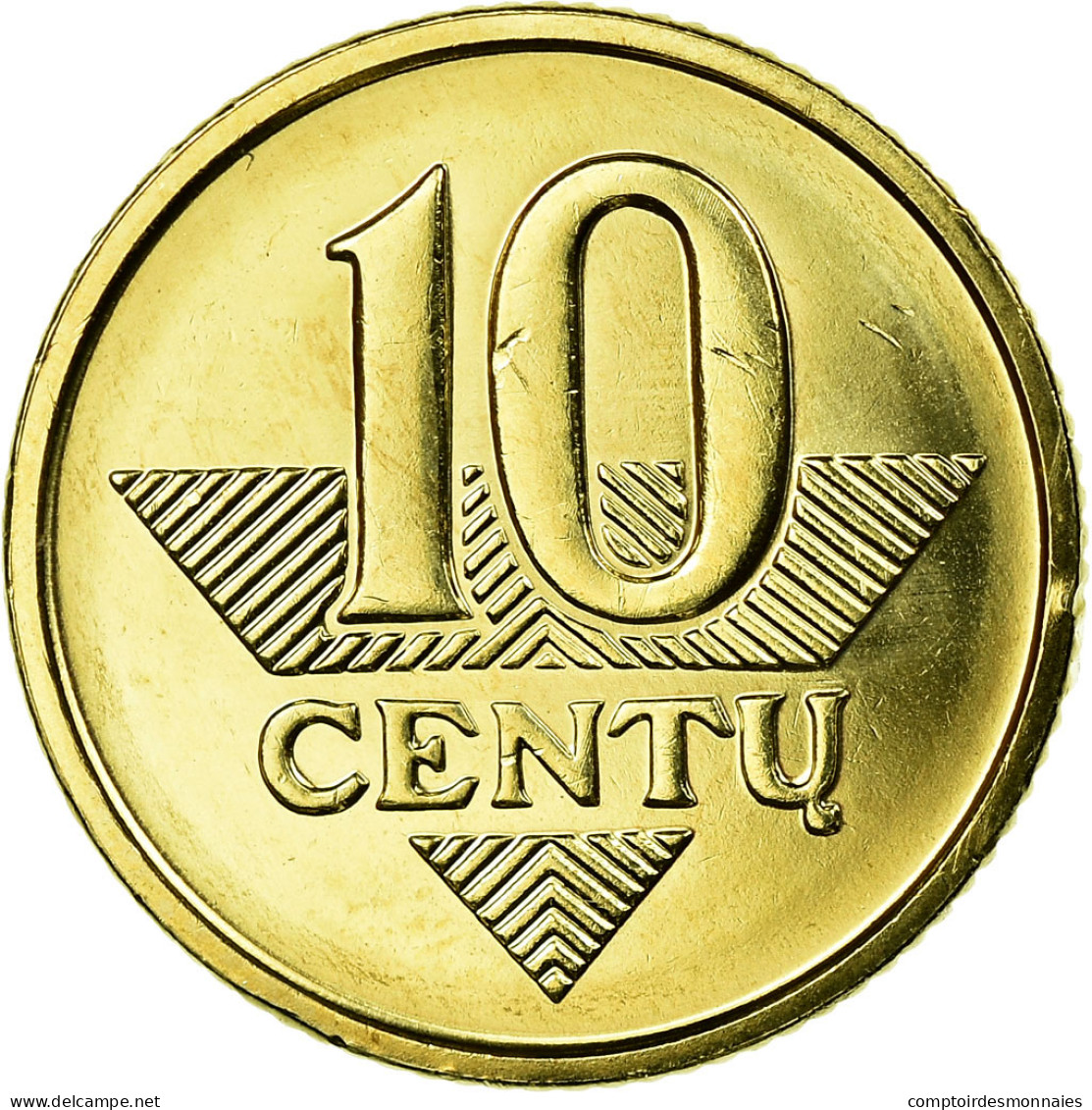 Monnaie, Lithuania, 10 Centu, 2010, SPL, Nickel-brass, KM:106 - Litauen