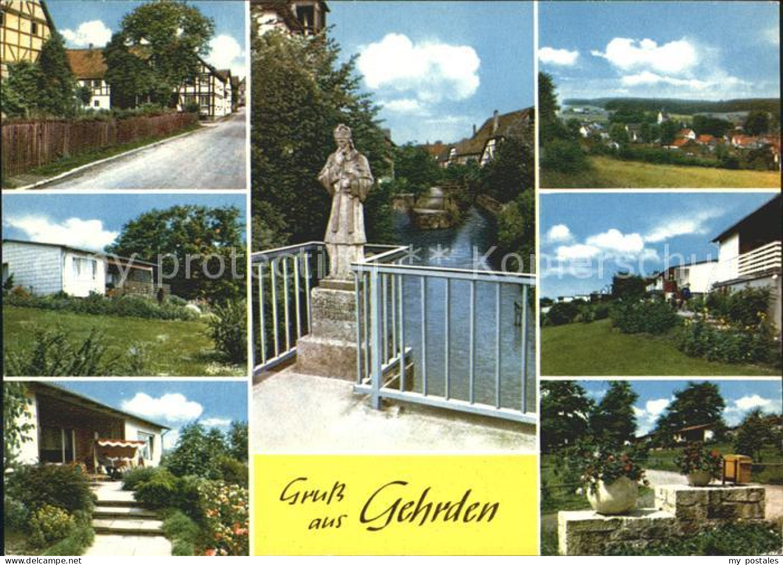 72051710 Gehrden Westfalen Bungalow Feriendorf Teilansichten Denkmal Statue Gehr - Brakel