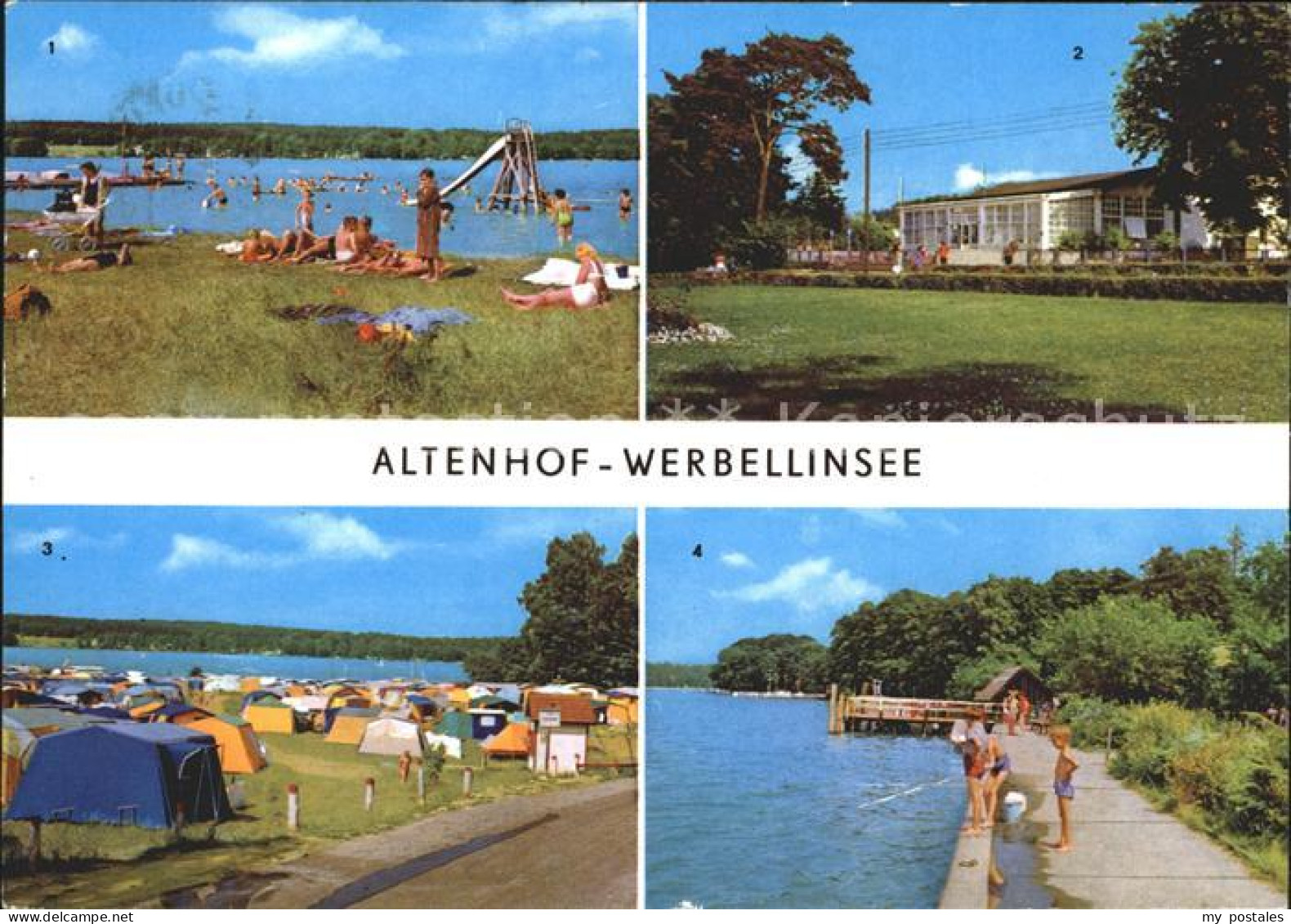 72051450 Werbellinsee-Altenhof Badestelle Suesser Winkel FDGB Erholungsheim Stra - Finowfurt
