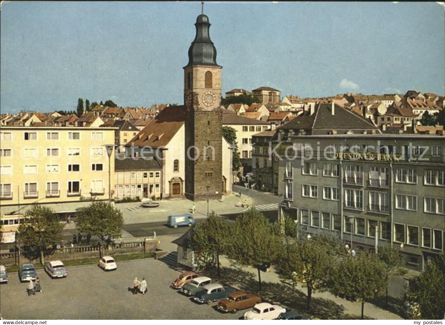 72051211 Pirmasens Johanniskirche Vom Exerzierplatz Aus Pirmasens - Pirmasens