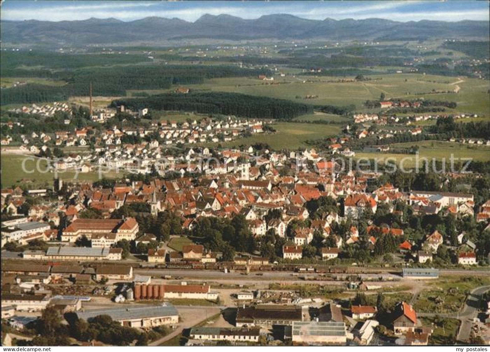 72051119 Wangen Allgaeu Fliegeraufnahme Wangen - Wangen I. Allg.