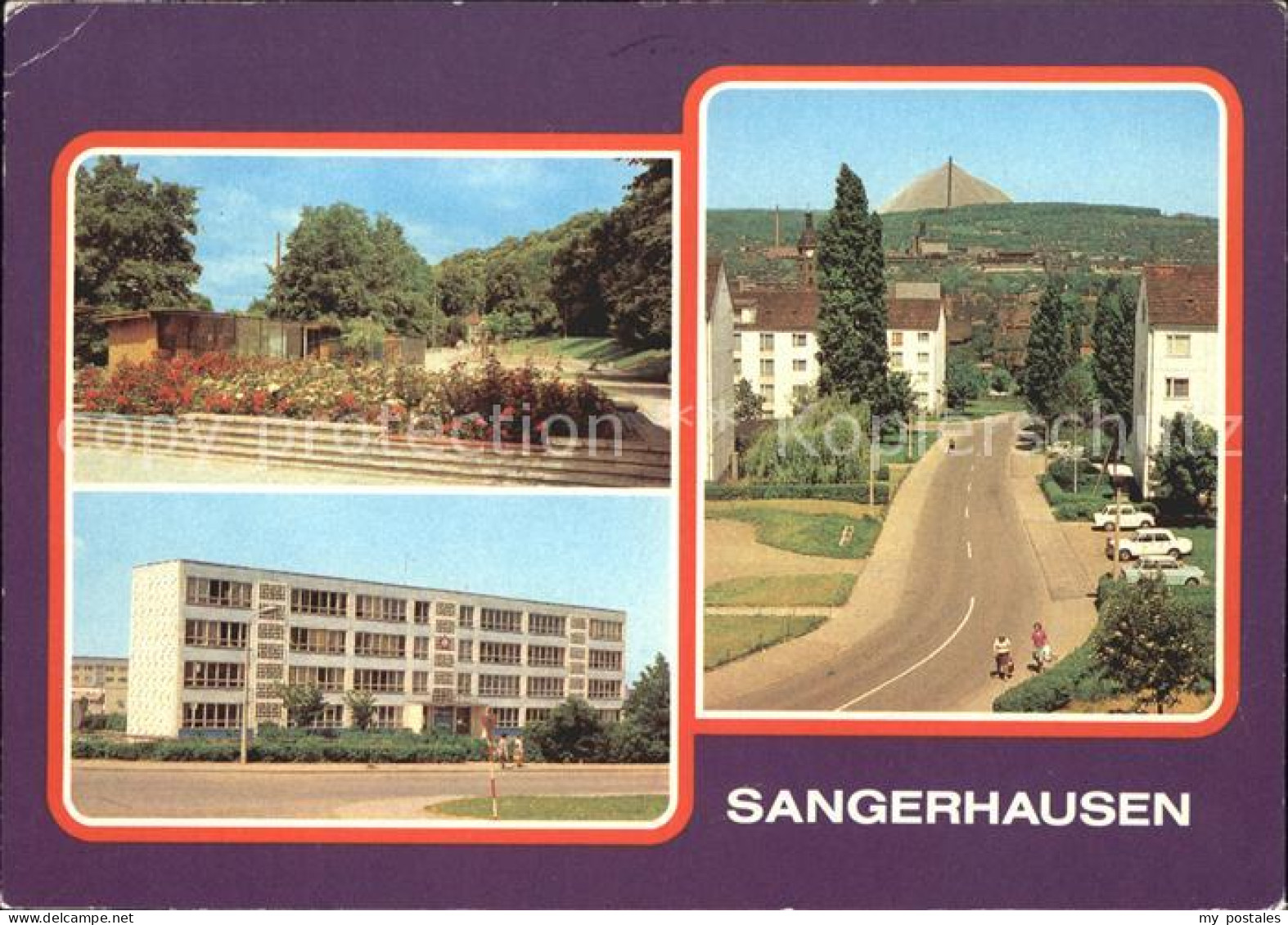 72050354 Sangerhausen Suedharz Walkmuehle Polytechnische Oberschule Juri Gagarin - Sangerhausen