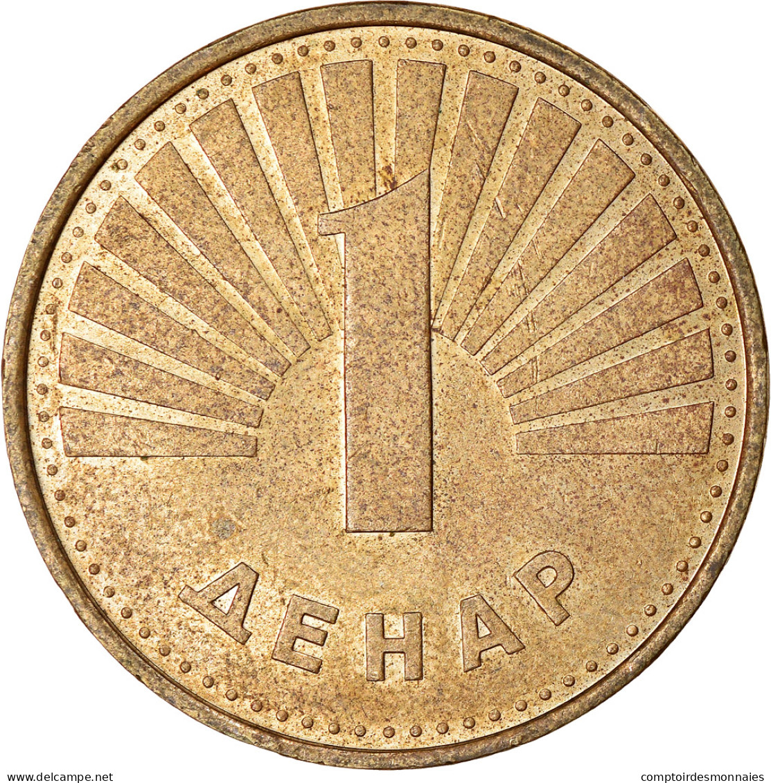 Monnaie, Macédoine, Denar, 2006, TTB, Laiton, KM:2 - Macedonia Del Nord