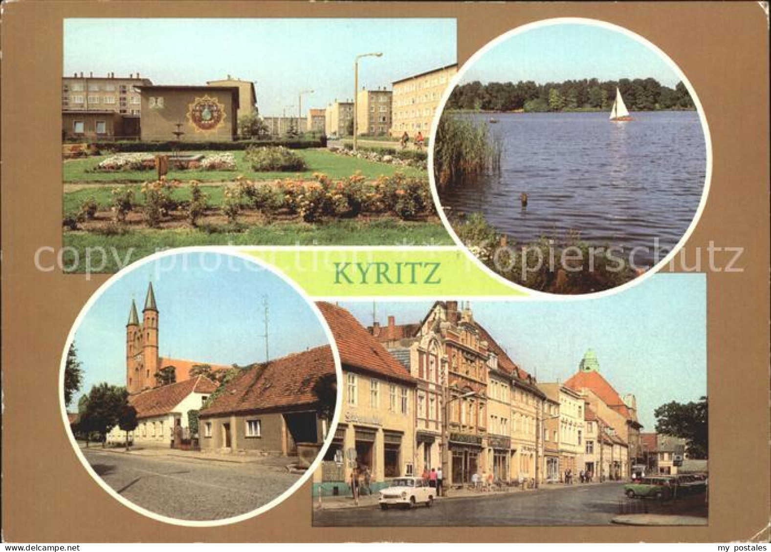 72049630 Kyritz Brandenburg Otto Grotewohl Str Am Untersee Marienkirche Platz De - Kyritz