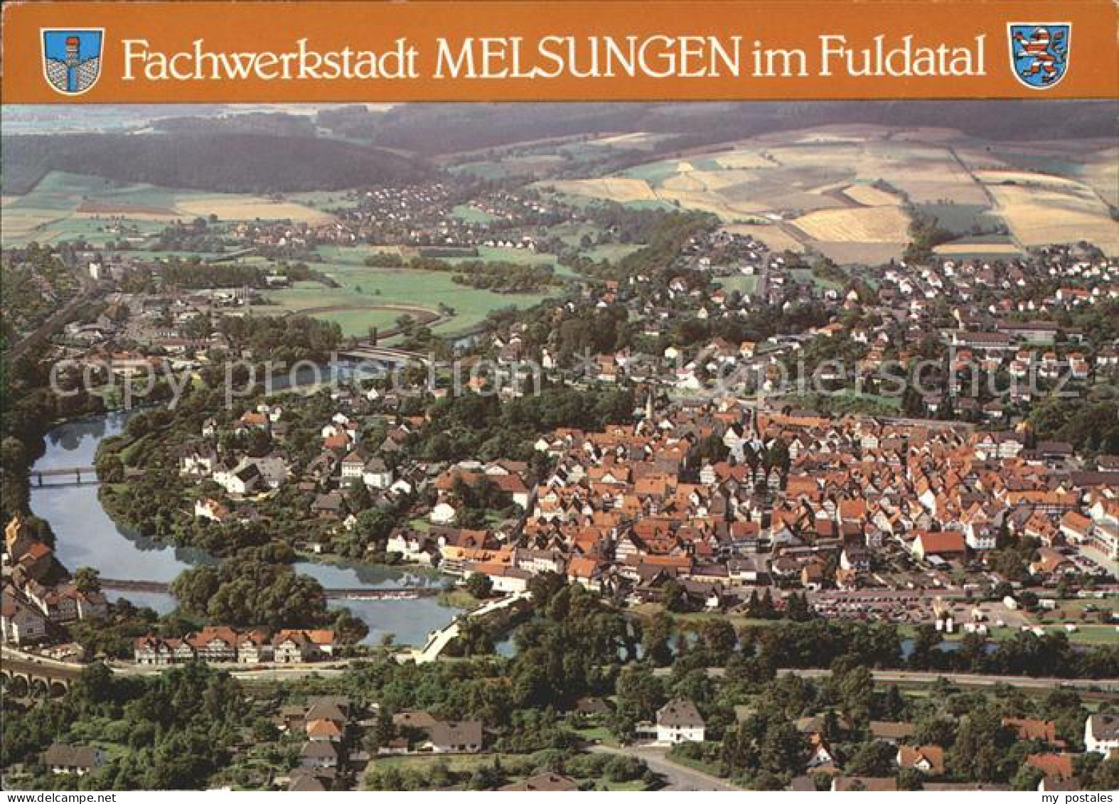 72049467 Melsungen Fulda Fliegeraufnahme Adelshausen - Melsungen