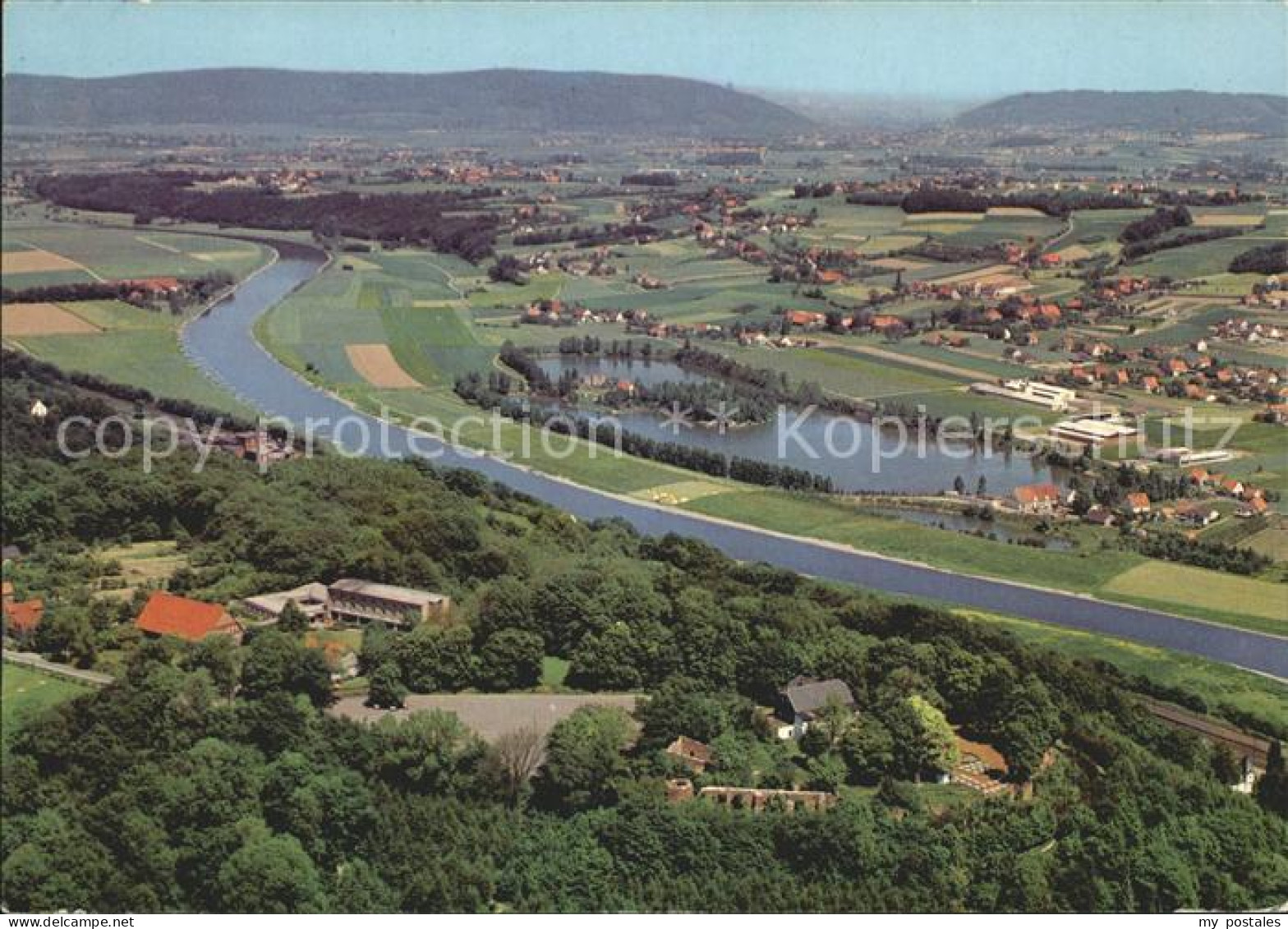 72049034 Vlotho Amthausberg Burg Jugendhof Weser Uffeln Westfaelische Pforte Fli - Vlotho