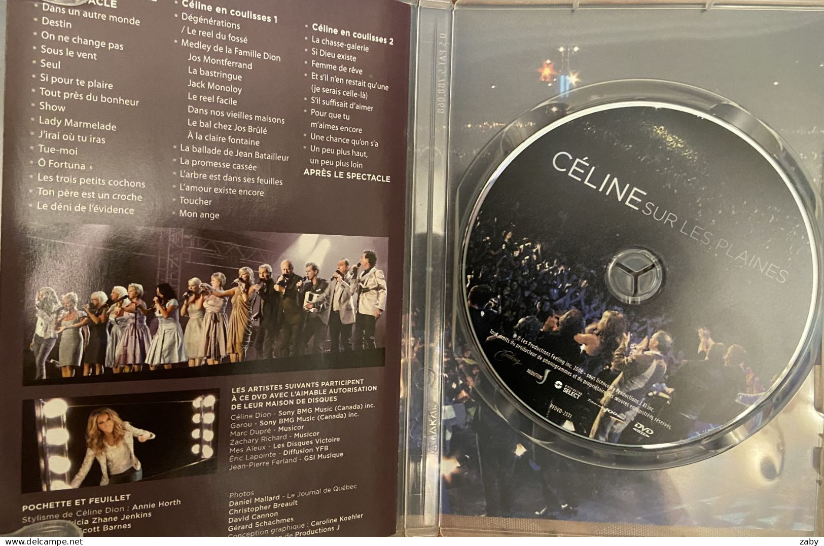 Céline Sur Les Plaines // Céline Dion Sur Les Plaines D'Abraham Pour 400e De Québec - Music On DVD