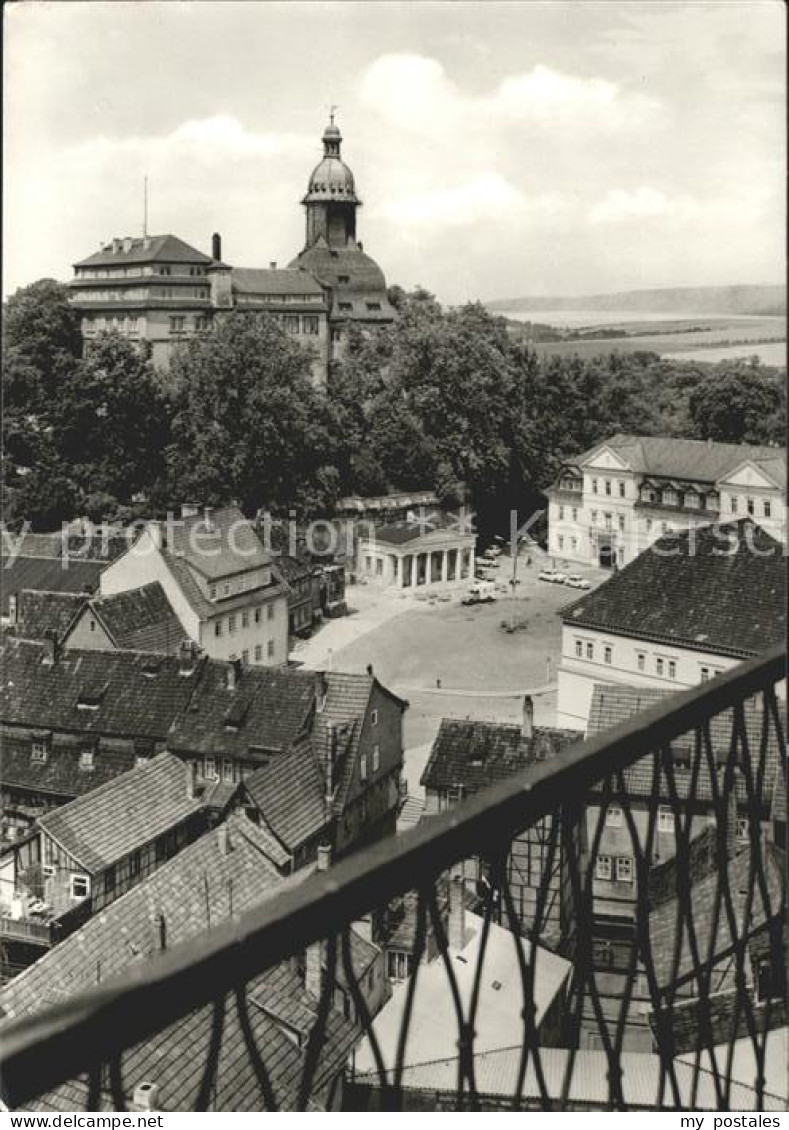 72048806 Sondershausen Thueringen Schloss Und Platz Der DSF Sondershausen - Sondershausen