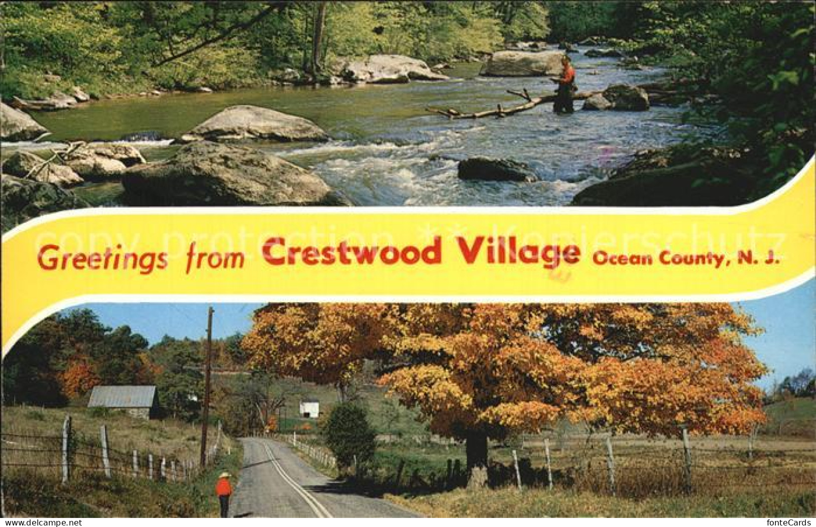 72409619 Crestwood Angle Im Fluss - Autres & Non Classés