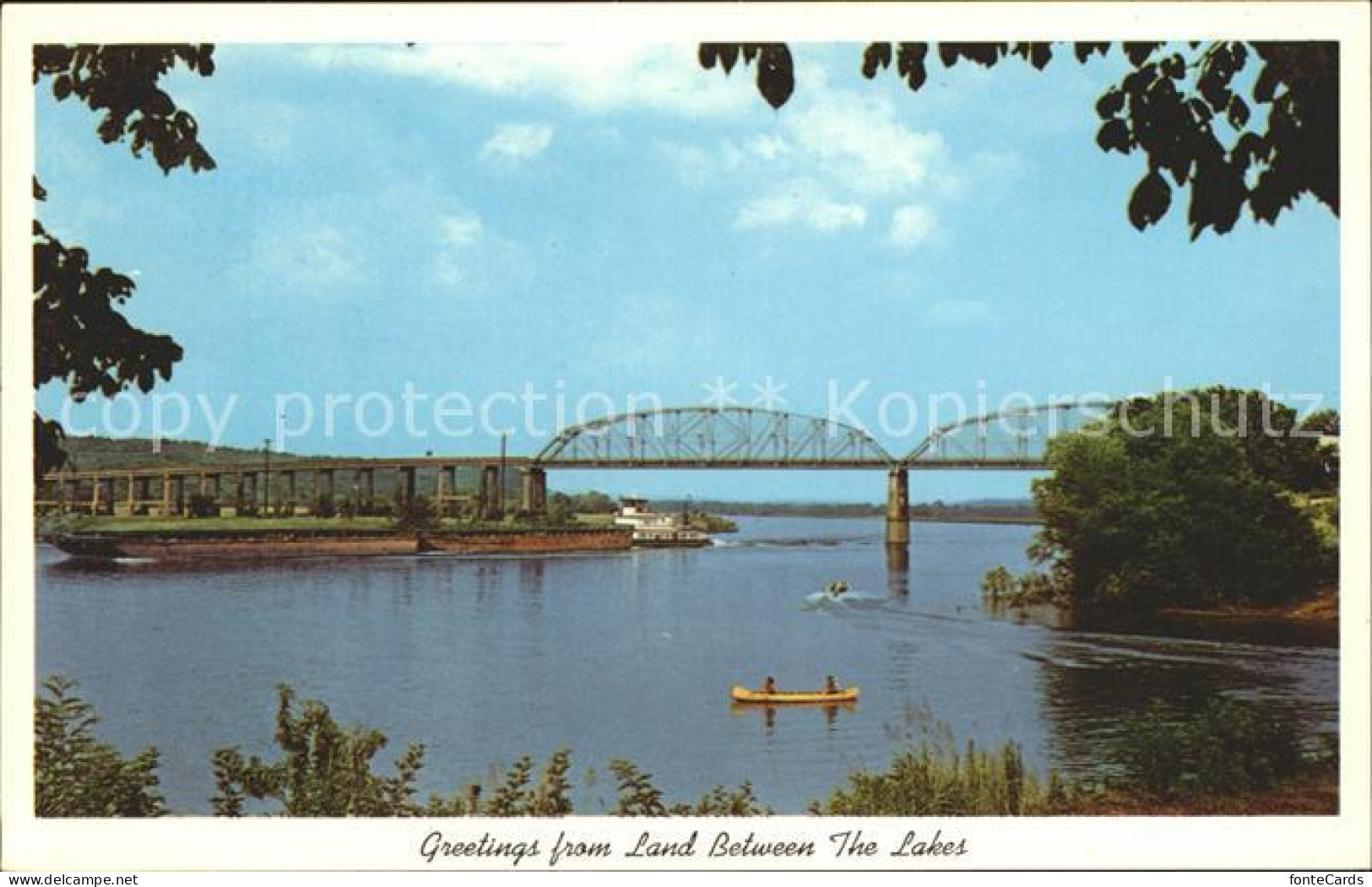 72091332 Dover_Tennessee Barkley Lake Sidney Lewis Bridge - Autres & Non Classés