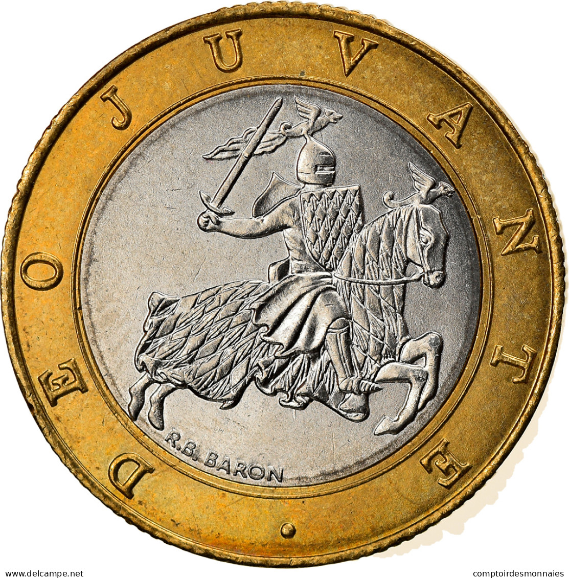 Monnaie, Monaco, Rainier III, 10 Francs, 2000, SUP, Bi-Metallic, Gadoury:MC160 - 1960-2001 Nouveaux Francs
