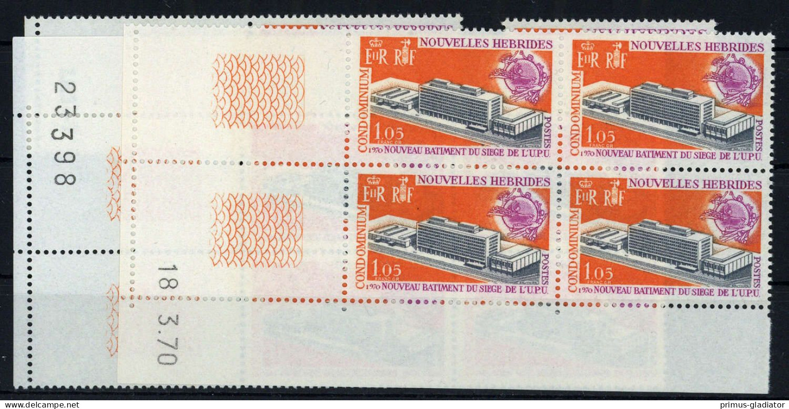 1970, Neue Hebriden, 289-90 (5), ** - Andere & Zonder Classificatie