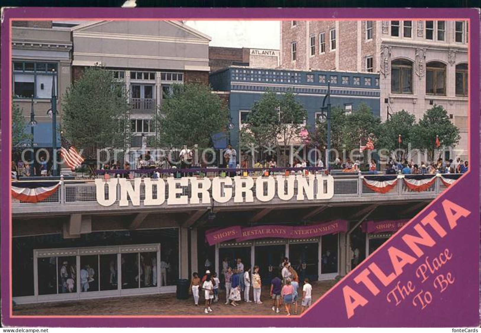 72071289 Atlanta_Georgia Underground  - Sonstige & Ohne Zuordnung