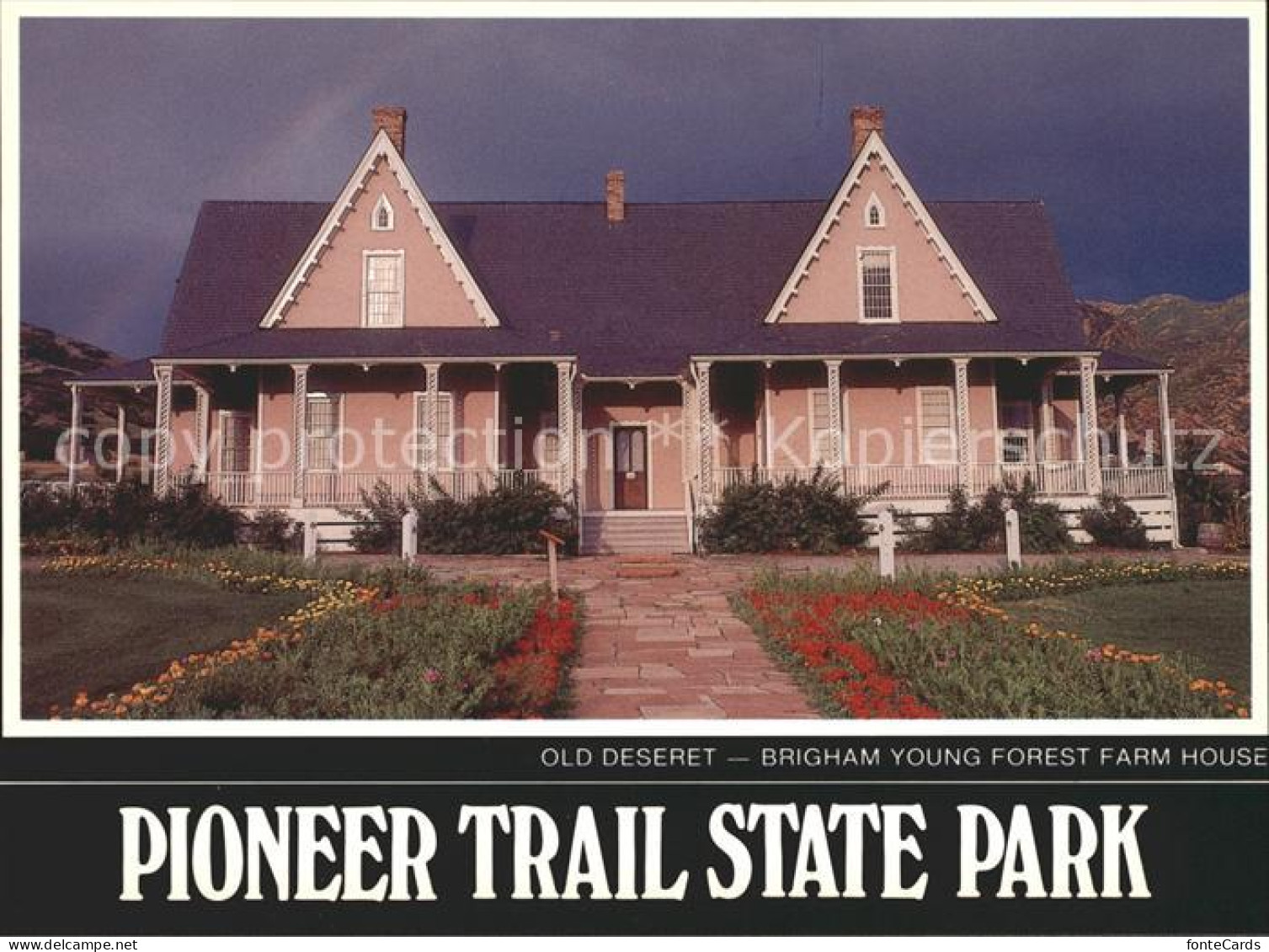 72067910 Brigham_City Forest Farm House Pioneer Trail State Park - Andere & Zonder Classificatie