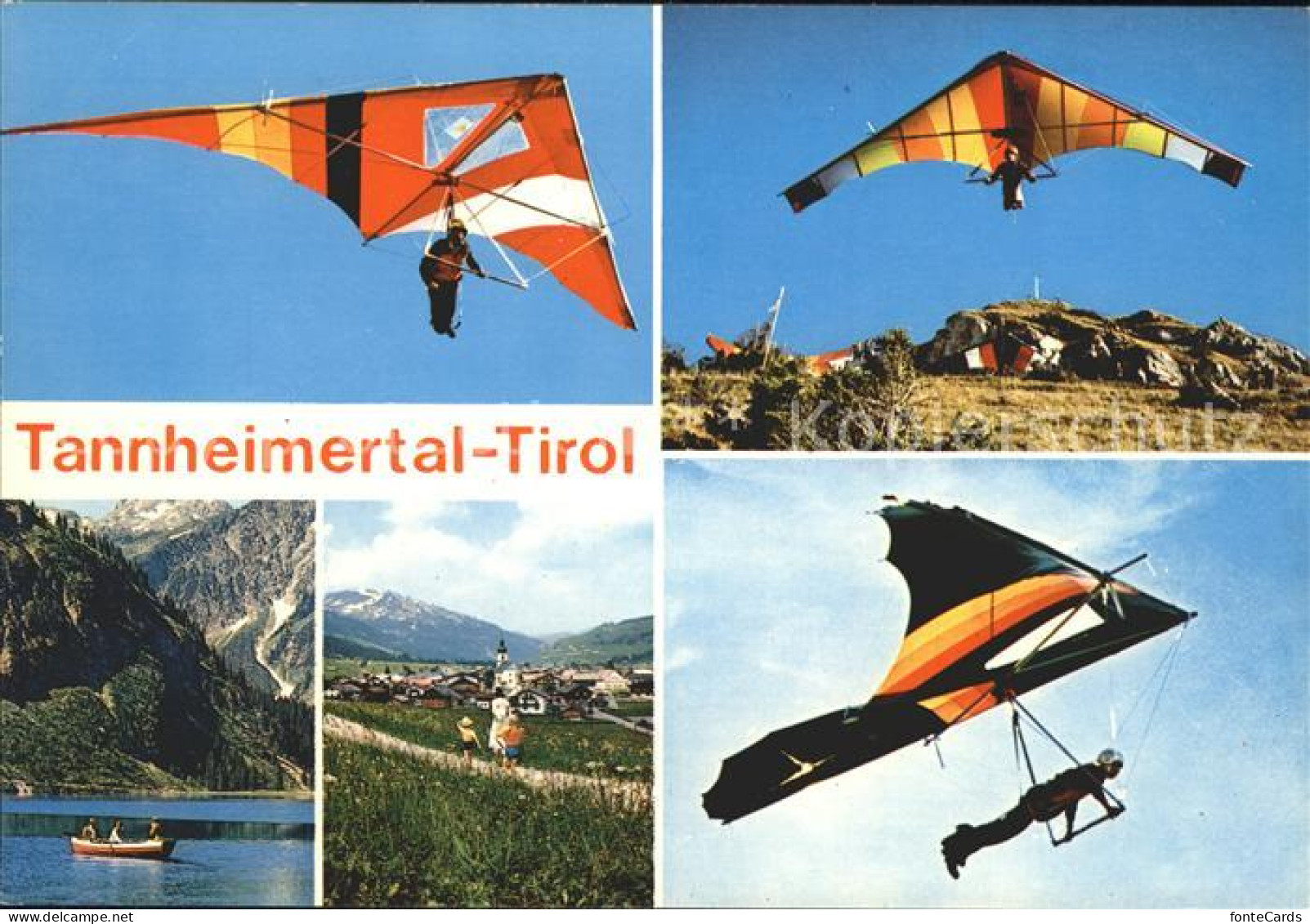 72063506 Drachenflug Tannheimertal Tirol   - Parachutespringen