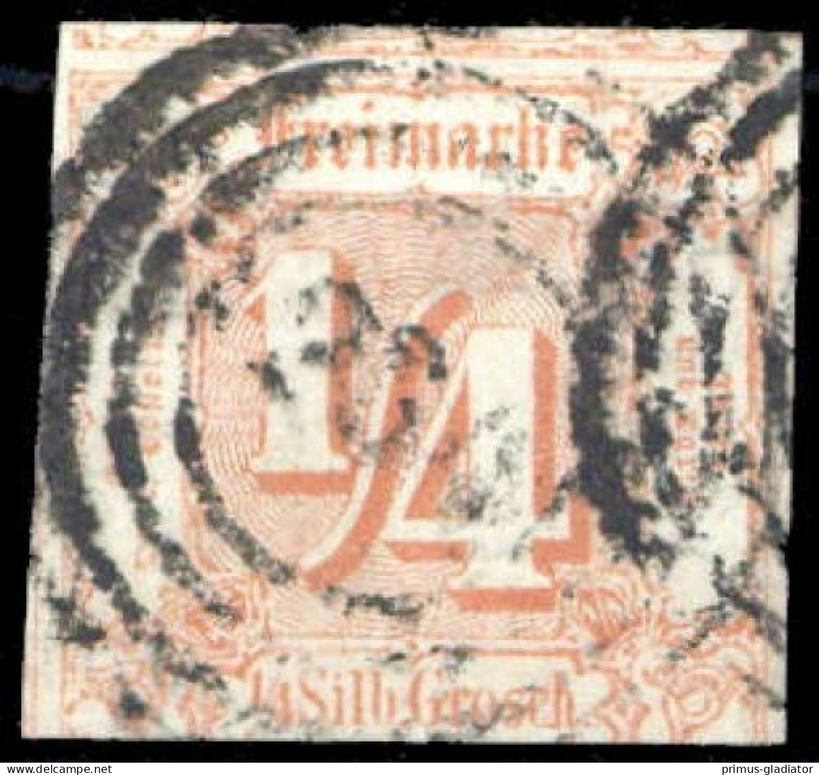 1859, Altdeutschland Thurn Und Taxis, 13, Gest. - Sonstige & Ohne Zuordnung