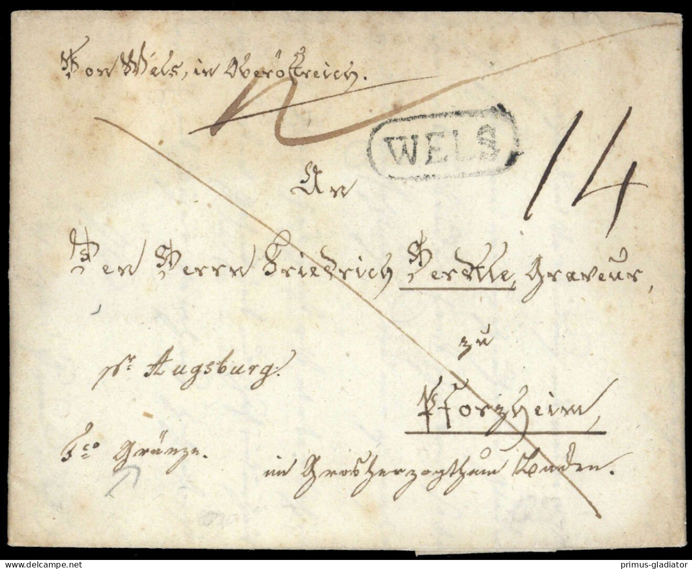 Österreich, Brief - Machine Postmarks