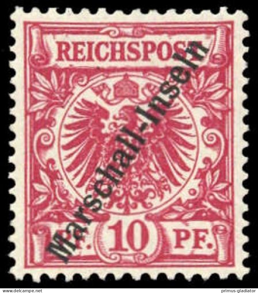 1899, Deutsche Kolonien Marshall Inseln, 3 II, * - Islas Marshall