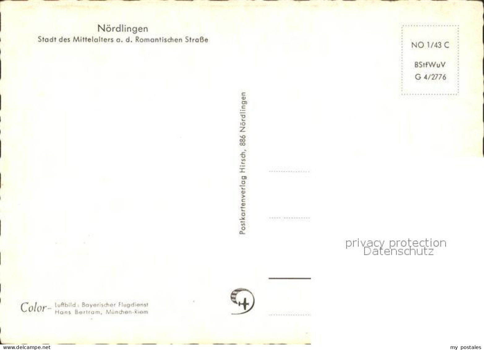 72045644 Noerdlingen Fliegeraufnahme Noerdlingen - Noerdlingen
