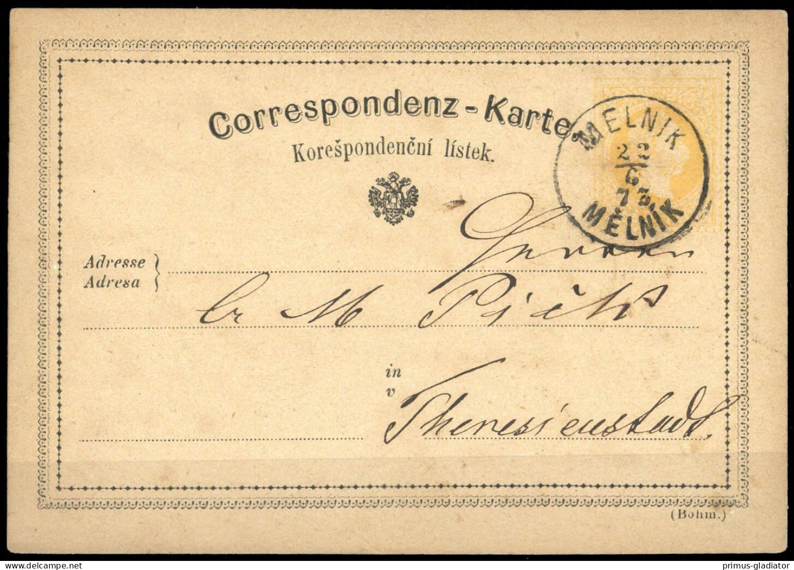 Österreich, P 18, Brief - Machine Postmarks