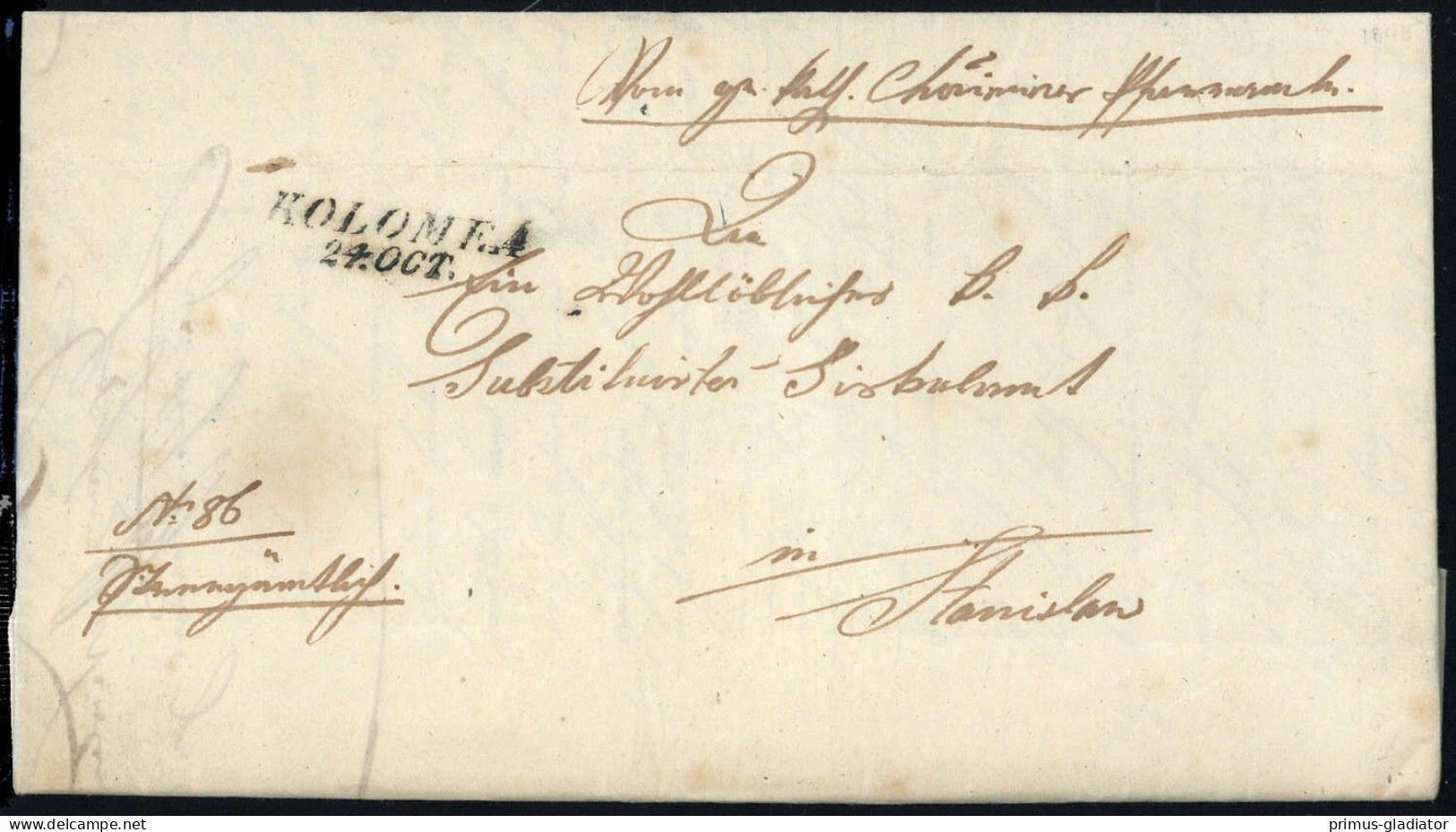 Österreich, Brief - Machine Postmarks