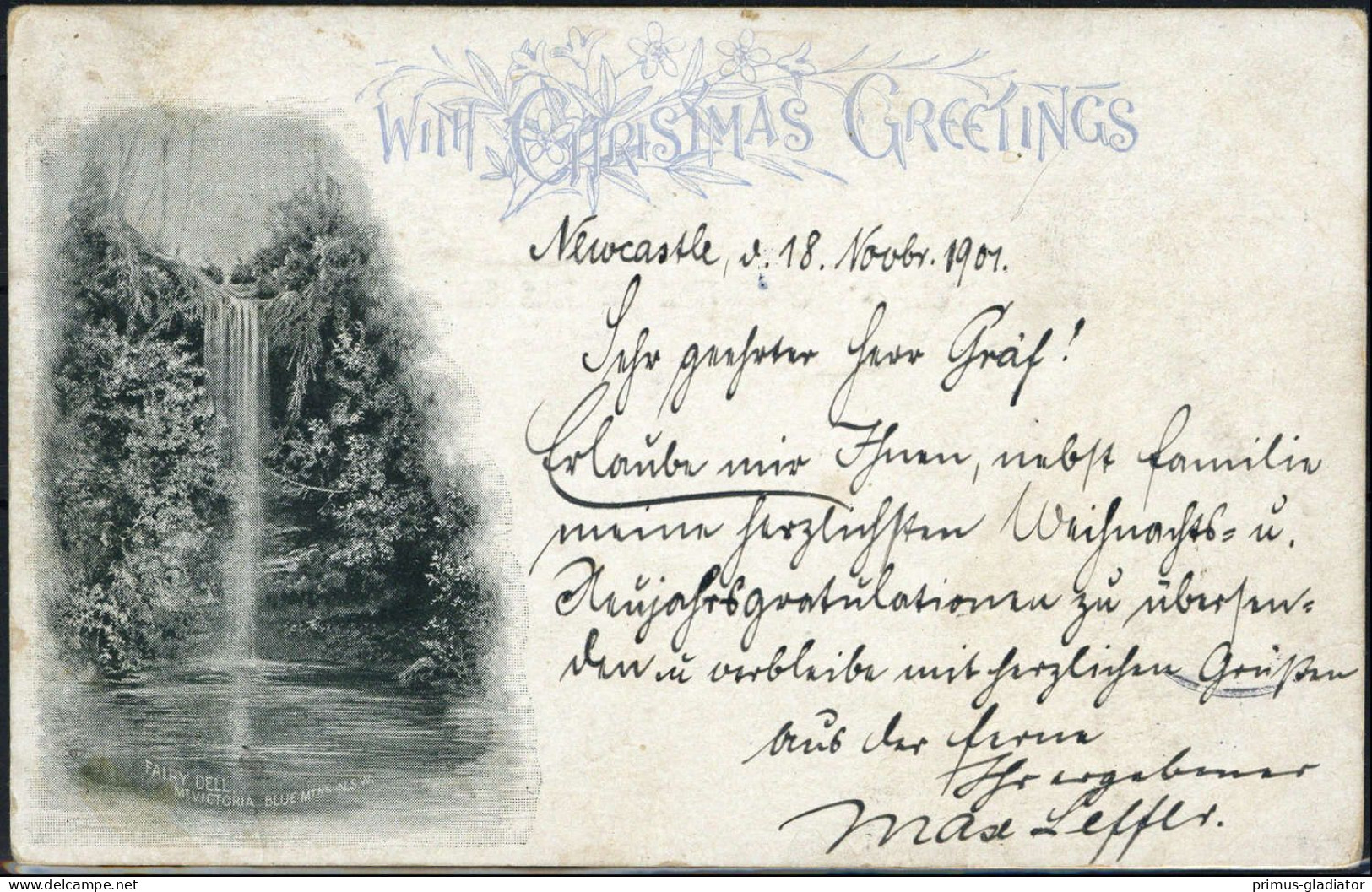 1897, Neusuedwales, P 21 B, Brief - Ohne Zuordnung