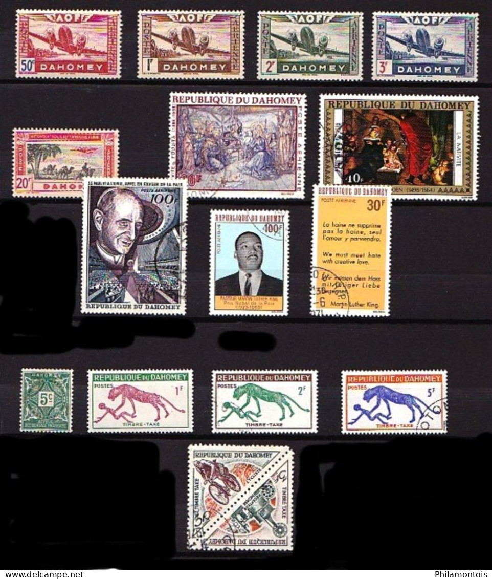 DAHOMEY - Collection 1906 / 1975 - Neufs Et Oblitérés - Tous états. - Altri & Non Classificati