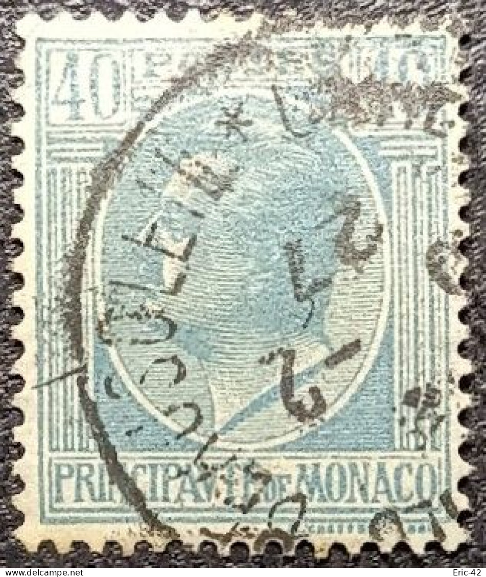 MONACO. Y&T N°84. Prince Louis II. Cachet De 1927. - Gebraucht