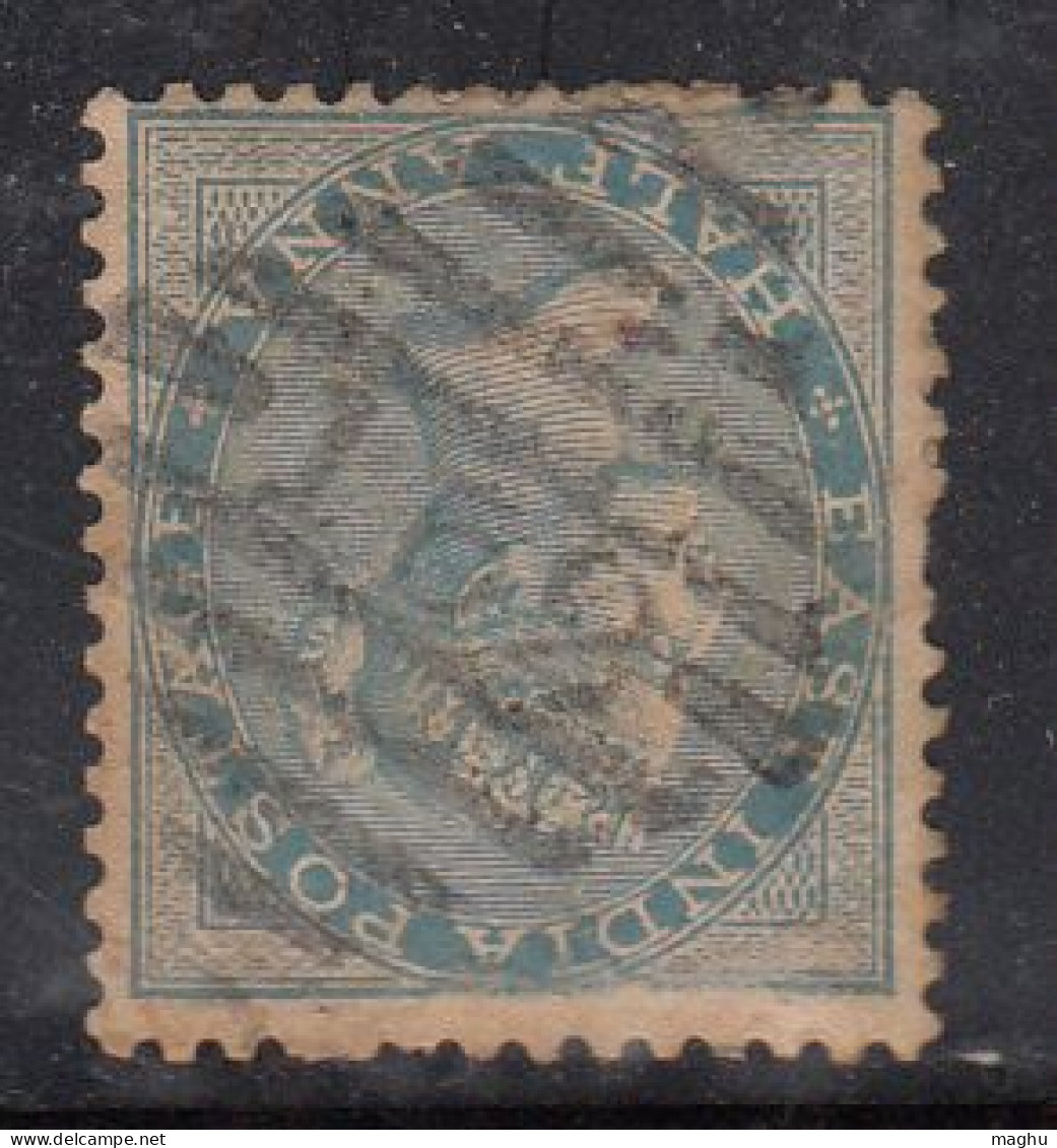 152 Tranquebar Madras Circle Cooper Renouf 12a British East India Used Early Indian Cancellations Danish Denmark Norway - 1854 Compagnia Inglese Delle Indie