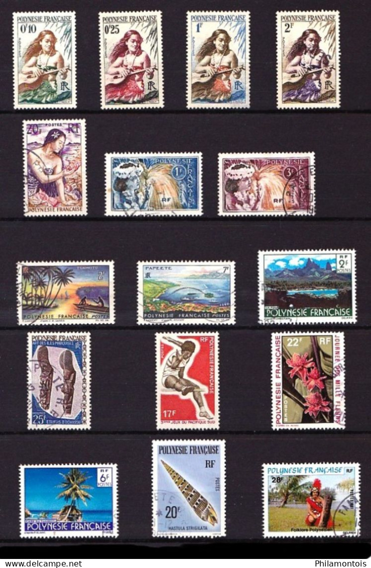 POLYNESIE - Lot 1958 / 1980 - Neufs Et Oblitérés - Bon état. - Lots & Serien