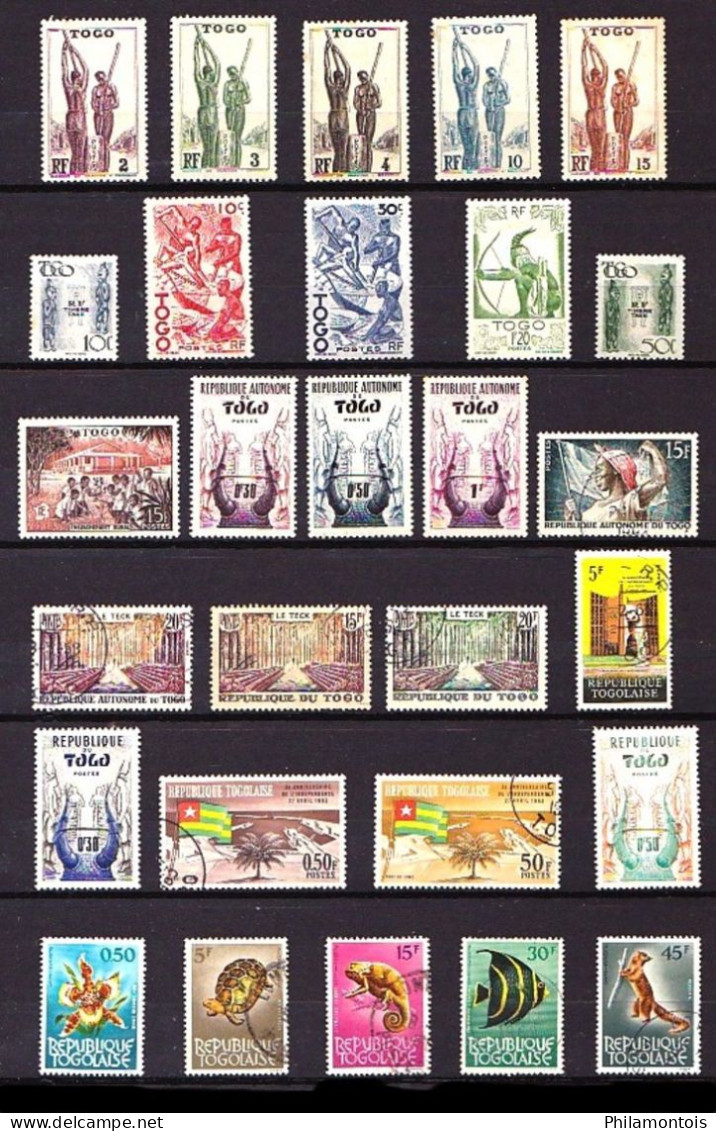 TOGO - Lot 1916 / 1980 Env. - Neufs Et Oblitérés - Tous états. - Andere & Zonder Classificatie