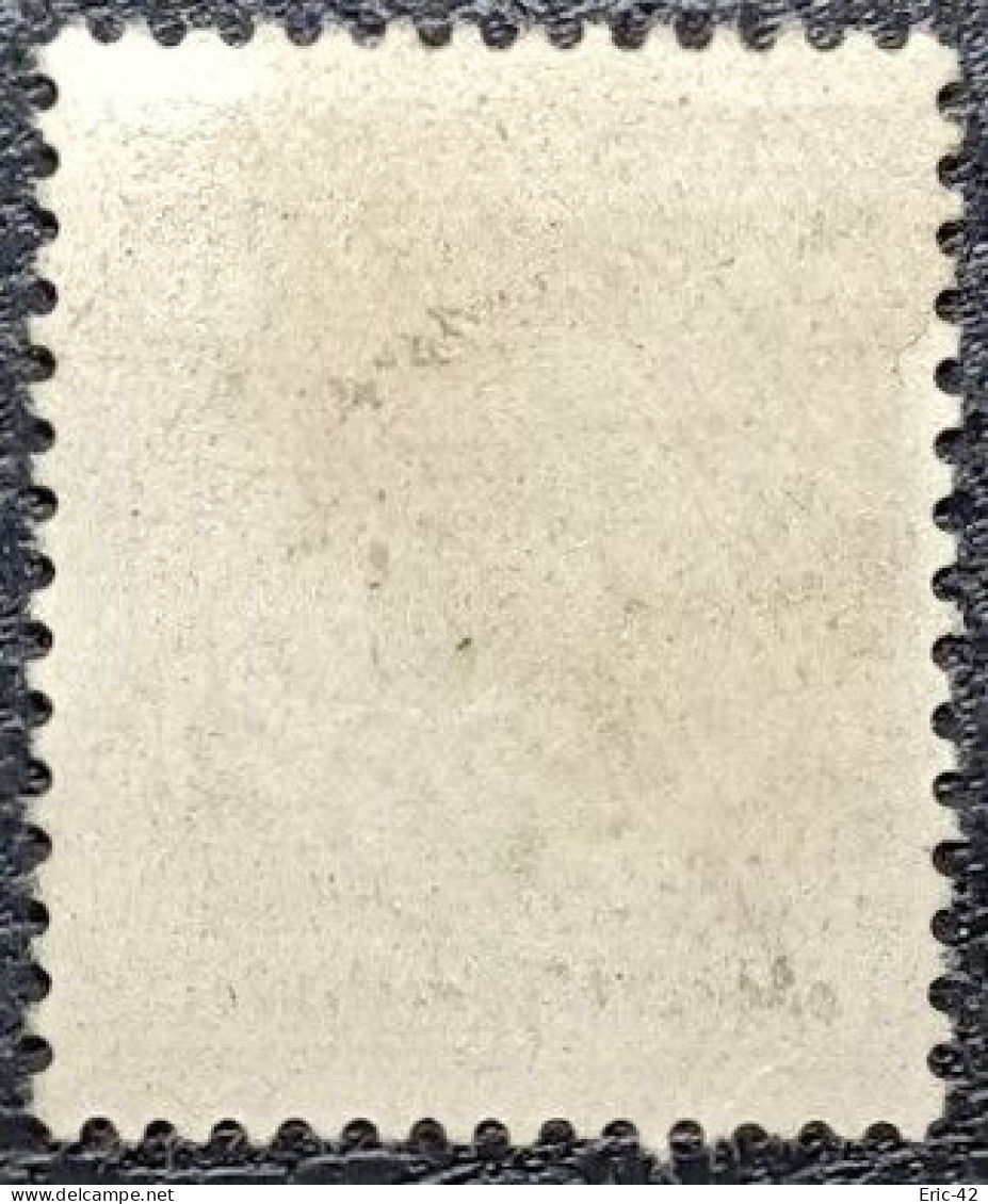 MONACO. Y&T N°104. Prince Louis II. Surchargé. Cachet De Monte-Carlo. - Gebraucht