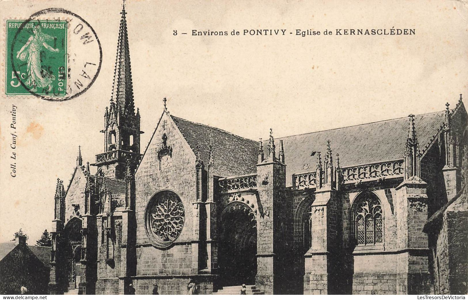 FRANCE - Environs De Pontivy - Eglise De Kernascléden - Carte Postale Ancienne - Pontivy