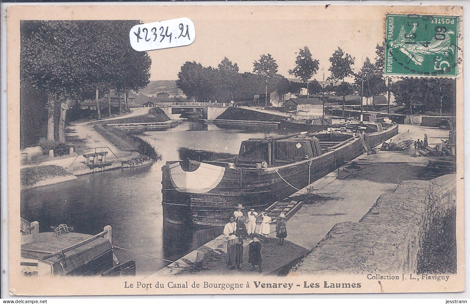 VENAREY-LES LAUMES- LE PORT DU CANAL DE BOURGOGNE- LES PENICHES - Venarey Les Laumes