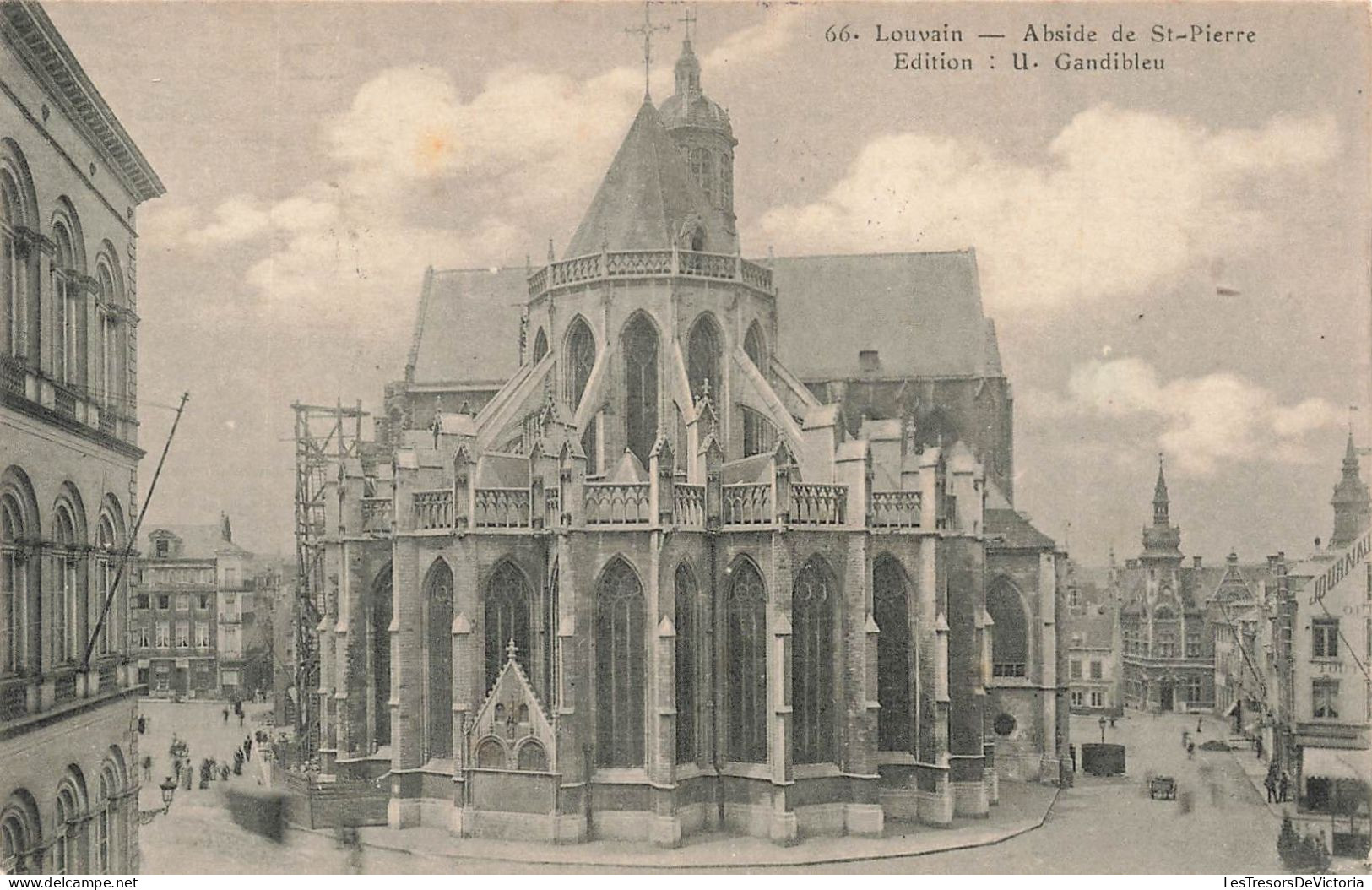 BELGIQUE - Louvain - Abside De St Pierre - Edition : U Gandibleu - Carte Postale Ancienne - Leuven