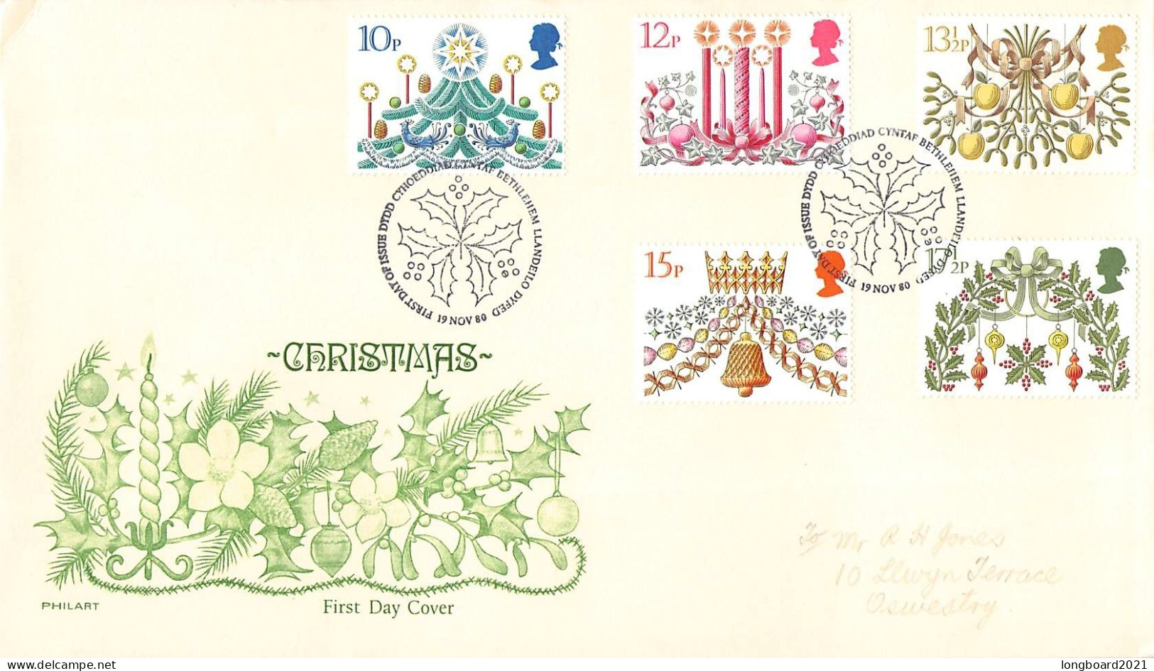 GREAT BRITAIN - SMALL COLLECTION FDC 1980-1982 / 5082