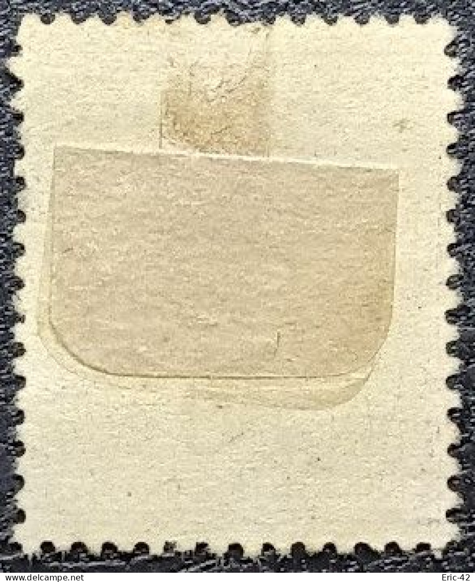 MONACO. Y&T N°104. Prince Louis II. Surchargé. USED. - Used Stamps