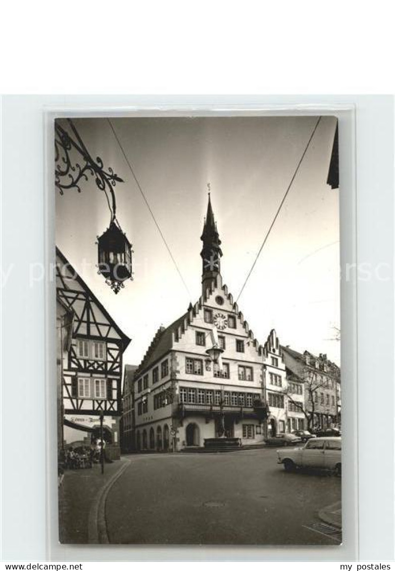 42000408 Weinheim Bergstrasse Rathaus Weinheim - Weinheim