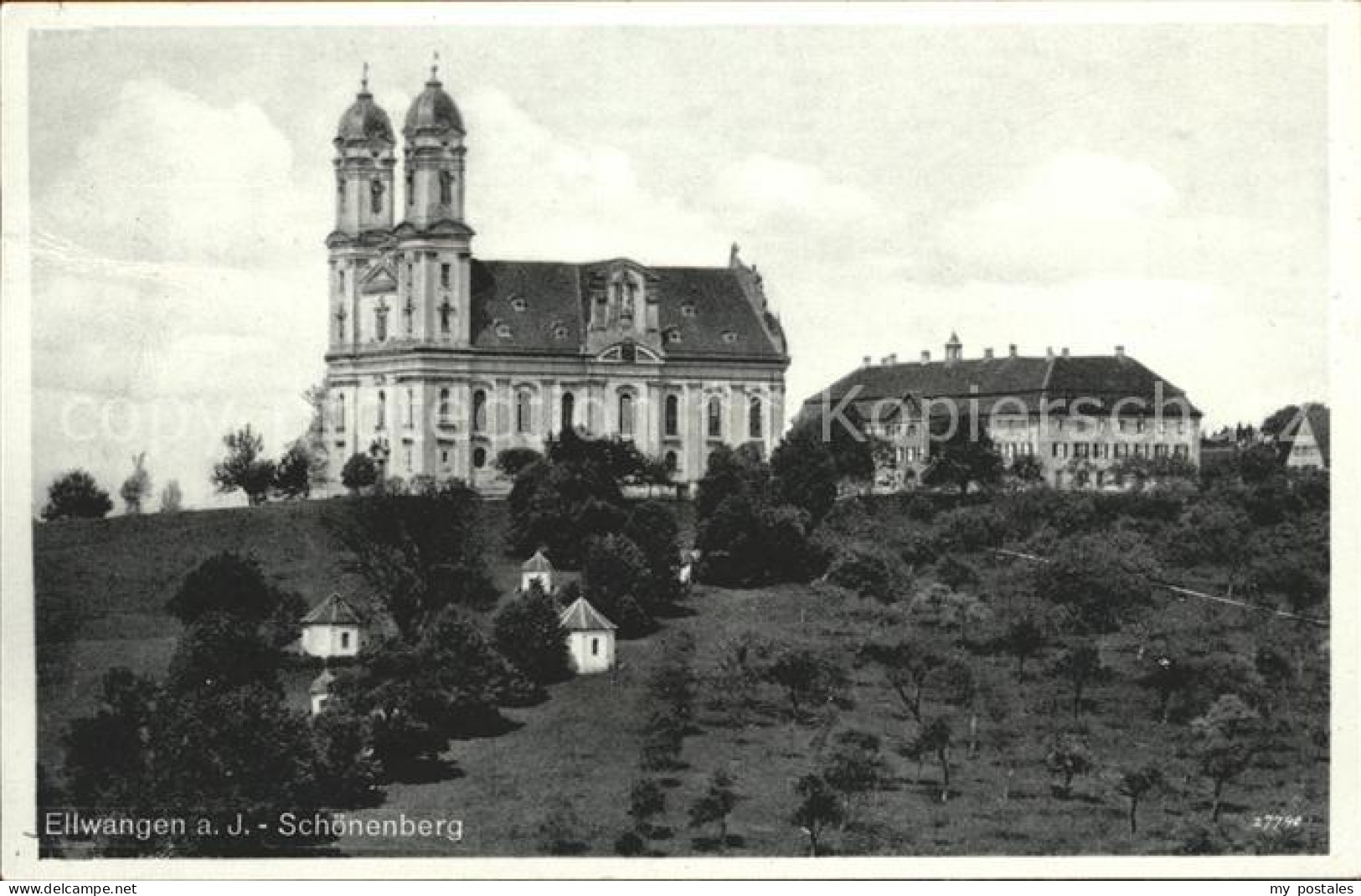 41999811 Ellwangen Jagst Schoenenberg Kirche Ellwangen - Ellwangen