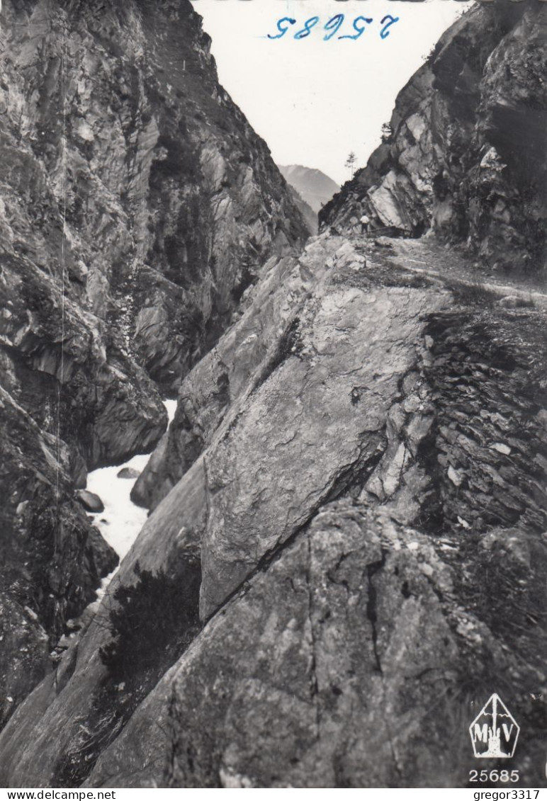 E3824) KALS Am Großglockner - Dabaklamm - Osttirol - Alte S/W FOTO AK - Kals