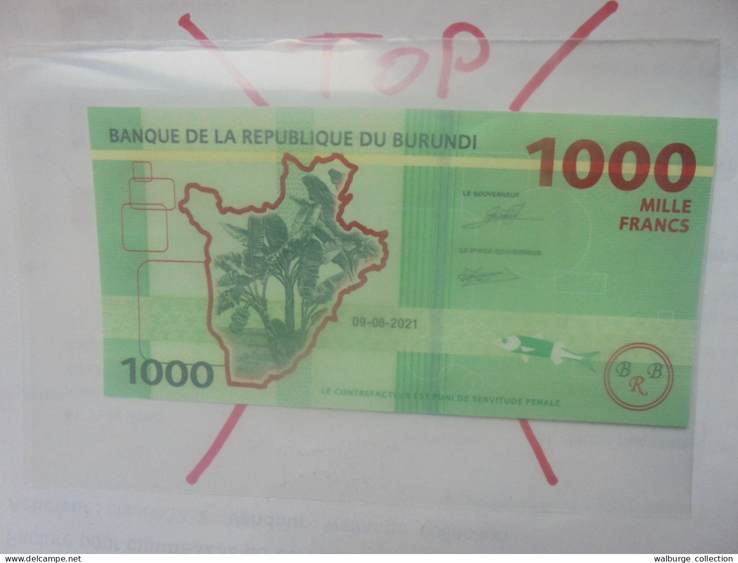 BURUNDI 1000 FRANCS 2021 Neuf (B.32) - Burundi