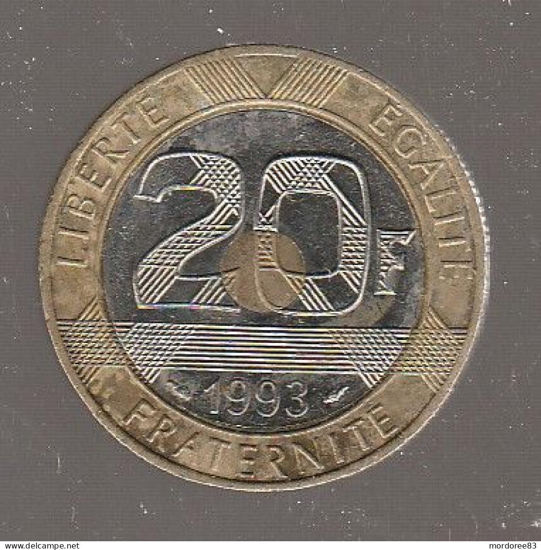 FRANCE MONT SAINT MICHEL 20F REF 871 1993 - 20 Francs