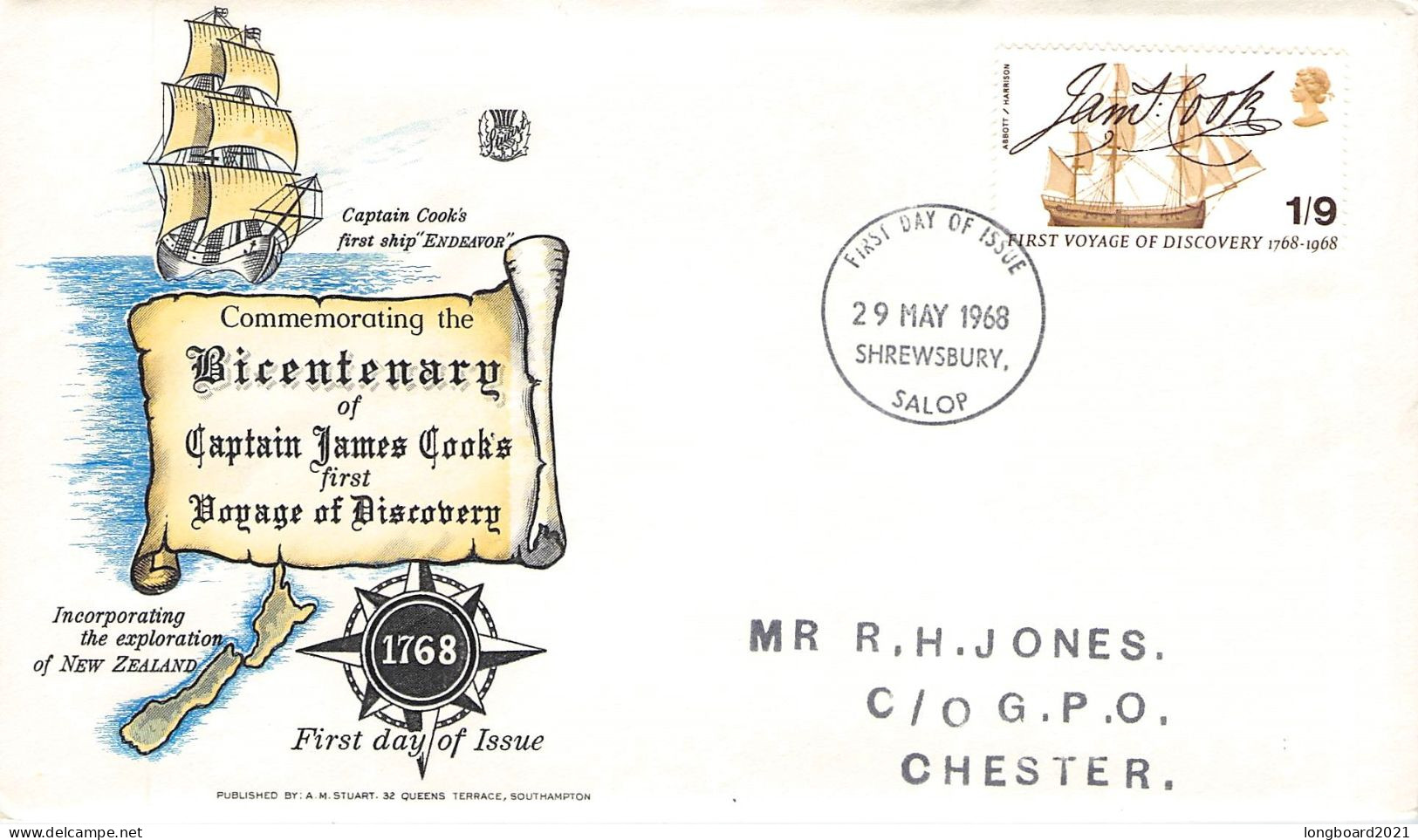 GREAT BRITAIN - SMALL COLLECTION FDC 1968-1970 / 5087