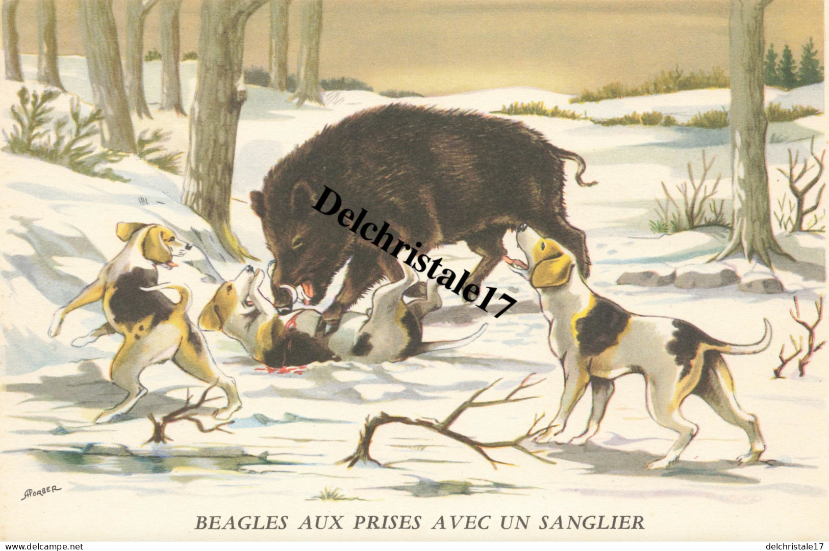 BUVARD 0003 PUBLICITÉ BIOLACTYL - LABORATOIRES FOURNIER FRÈRES À PARIS - ILLUSTRATION HORBER - THÈME CHIEN - BEAGLES - Produits Pharmaceutiques