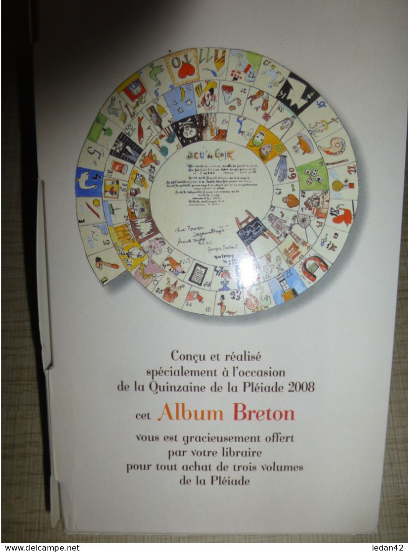 Album Pléiade 2008, Gallimard Album André Breton. Comme Neuf Avec Son Boitier Et Son Rhodoïd - La Pléiade