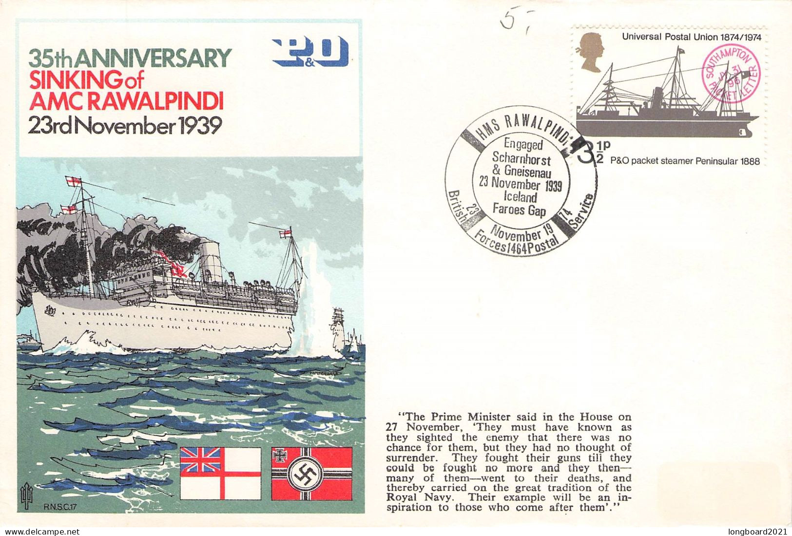 GREAT BRITAIN - DIFF. COMMEMORATIVE COVERS 1968-1978 / 5089 - Collections