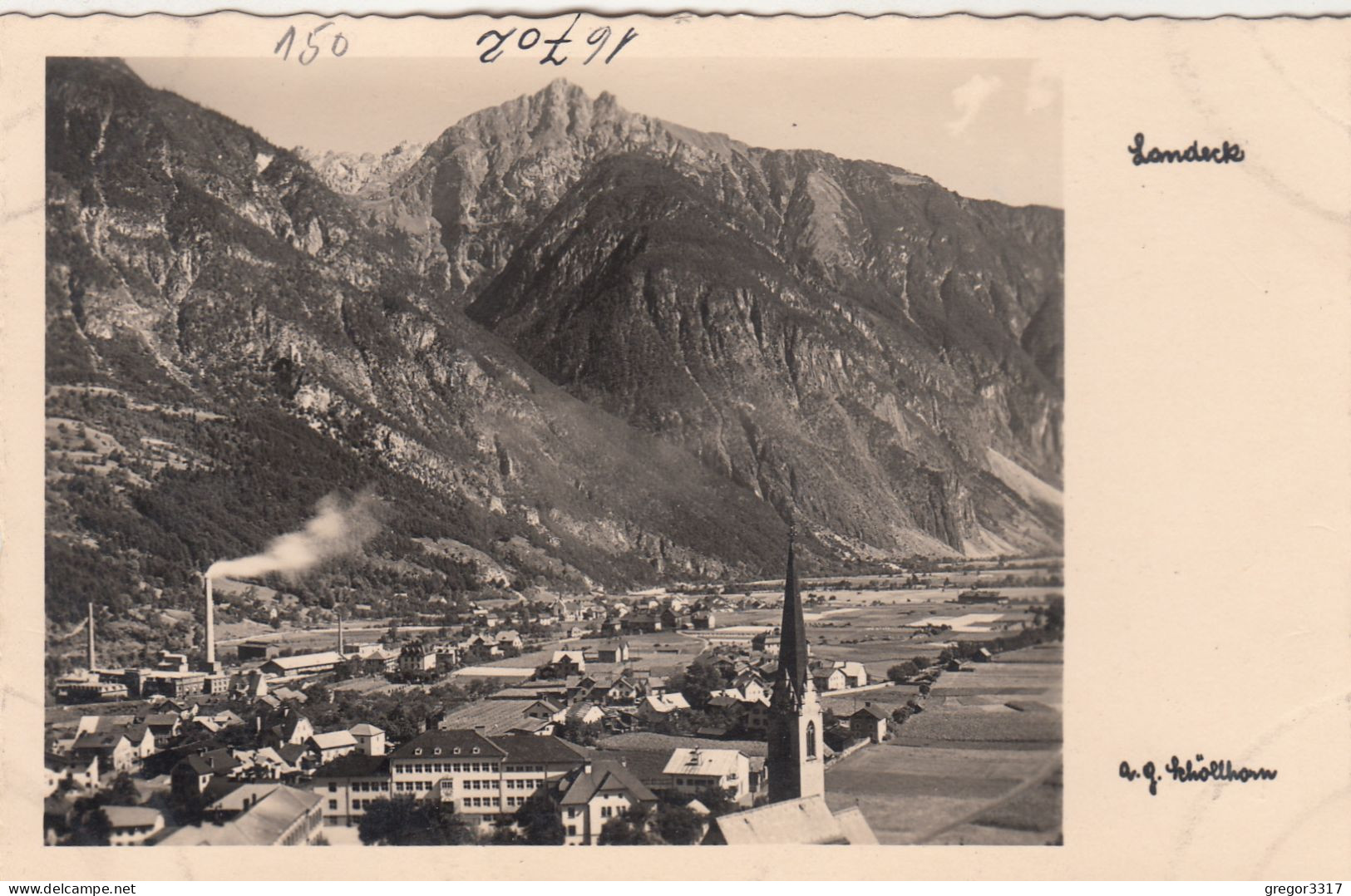 E3852) LANDECK An Der Arlbergbahn - Tirol  - Alte Schöllhorn FOTO AK - - Landeck