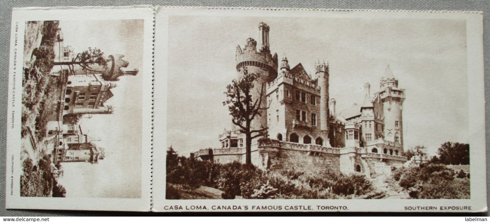 CANADA TORONTO CASA LOMA CASTLE FORTRESS KARTE CARD CARTOLINA POSTKARTE ANSICHTSKARTE POSTCARD CARTE POSTALE - Huntsville